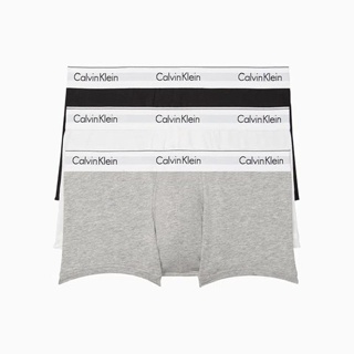 Kit Cueca Boxer Calvin Klein Trunk 3 Peças - Preto