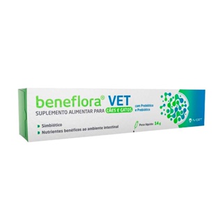 Suplemento Alimentar Avert Beneflora VET para Cães e Gatos 14g
