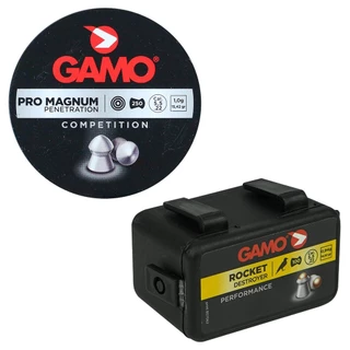 Chumbinhos Gamo 5.5mm Pro Magnum e Rocket Destroyer