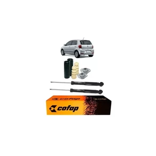 Par Amortecedor Traseiro Fox Spacefox Polo 2005 À 2014 + Kit