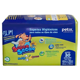 Tapete Higiênico Super Secao Max Citrus Slim C/30 Unidades