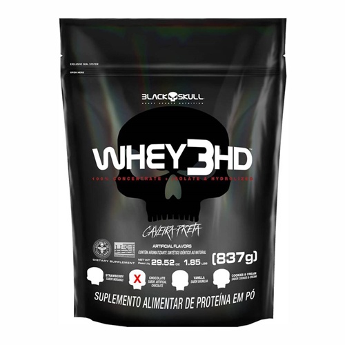 REFIL WHEY 3 HD CHOCOLATE 837G