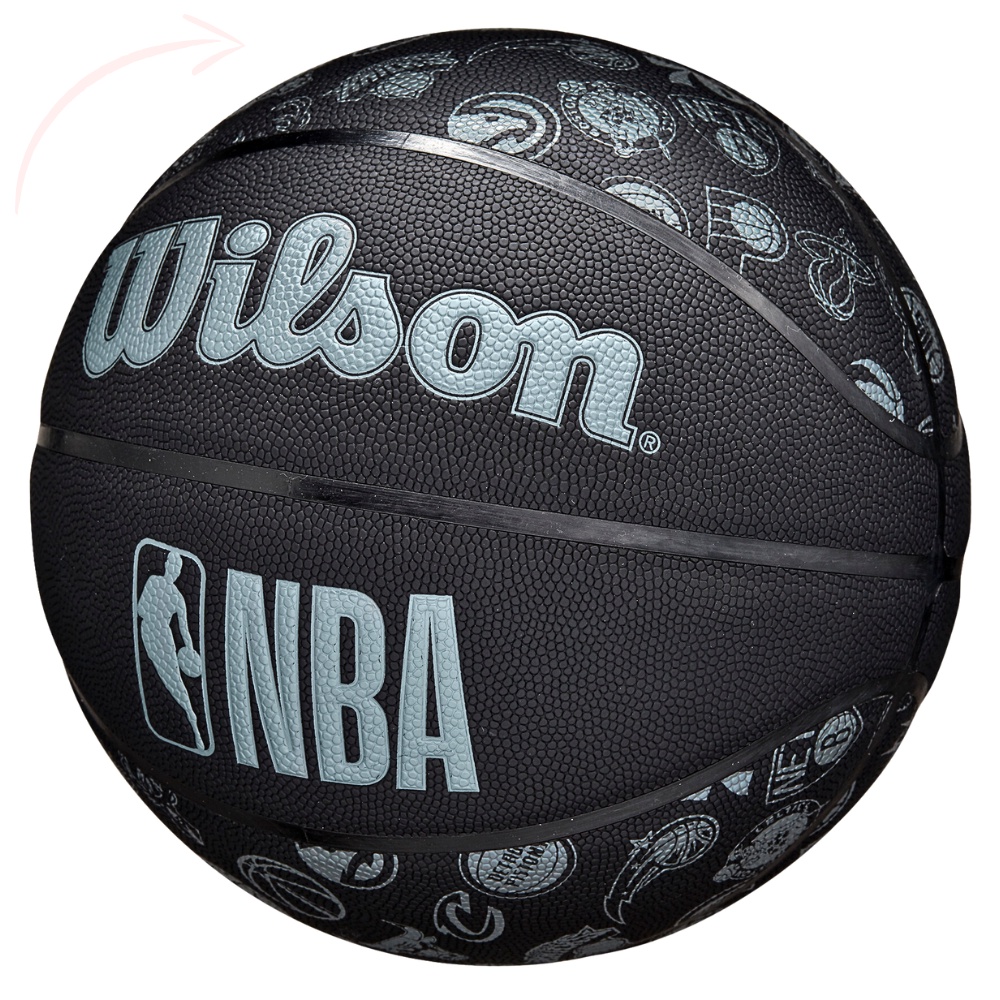 Bola de Basquete Wilson NBA Team Retrô Mini Golden State Warriors - #3