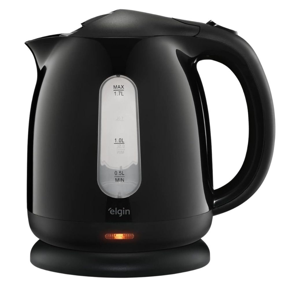 Chaleira Elétrica Elgin Preta Com Visor1,7l - 127v