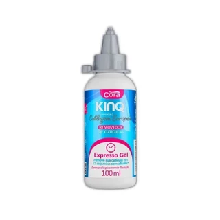 Cora Gel Removedor De Cuticulas Kinq Sem Alicate 100 Ml