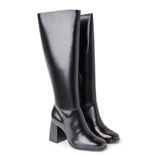 Bota Box Preto Cano Longo
