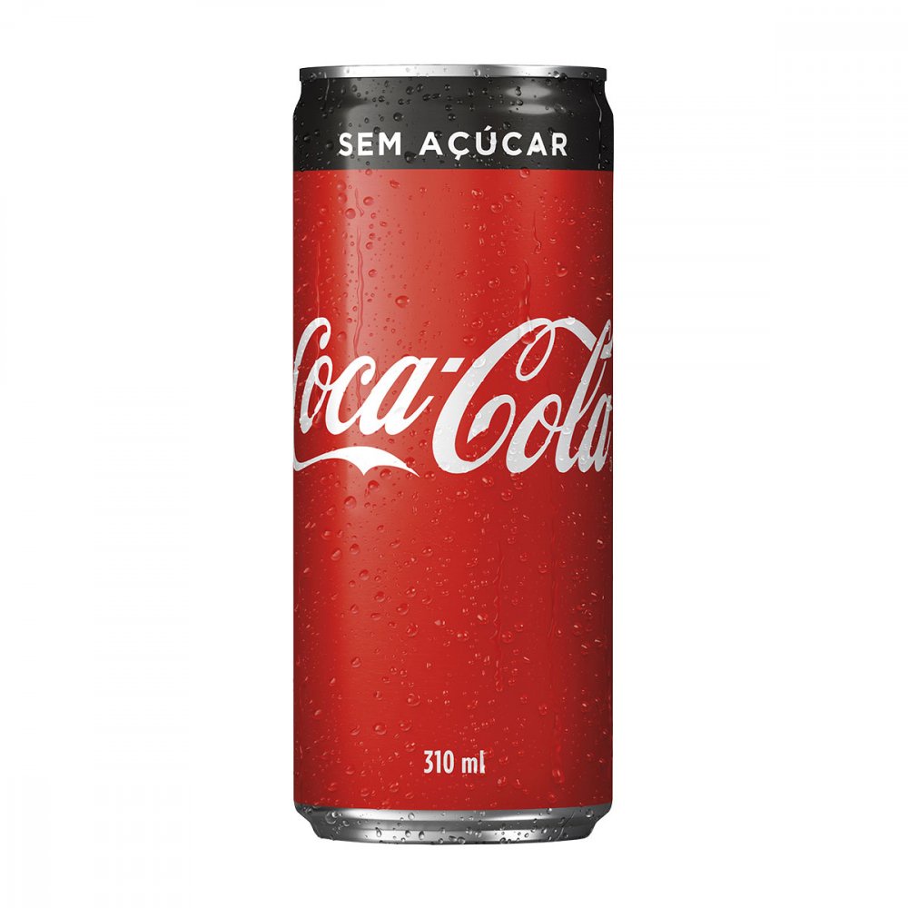 Coca Cola Sem Açúcar 310ml | Shopee Brasil