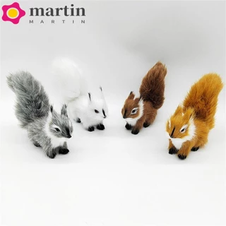 MARTIN Simulação Esquilo Mini Fofo Aniversário Mesa De Natal Decorações Pelúcia Brinquedo De Animal