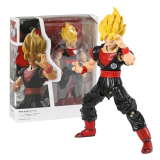 Figuras De Ação Bola De Dragão Figura Cabeça Dupla Vegetto SSJ4 Filho Goku  Vegeta 37cm PVC Anime Coleção De Estátua Modelo Boneca Brinquedos Presente  - Escorrega o Preço