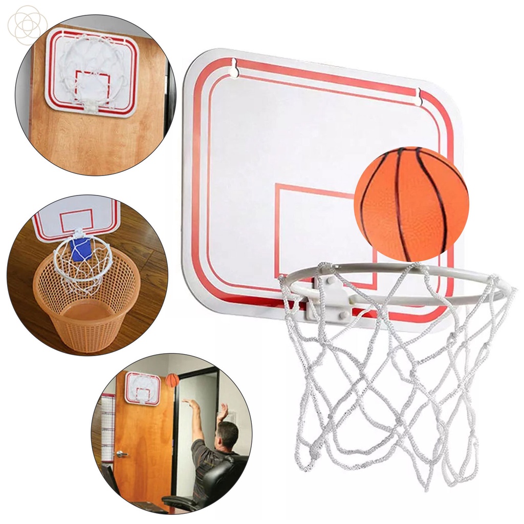 Ready Stock Mini Cesta De Basquetebol Para O Caixote Do Lixo/Papel Com Bola Pequena