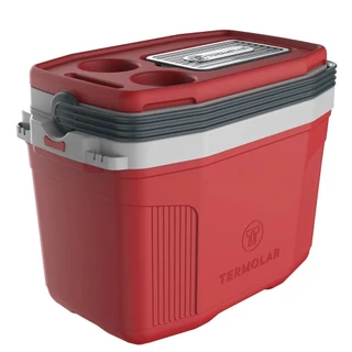 Caixa Térmica Cooler 20 Litros Para 26 Latas Praia Pesca Camping Termolar