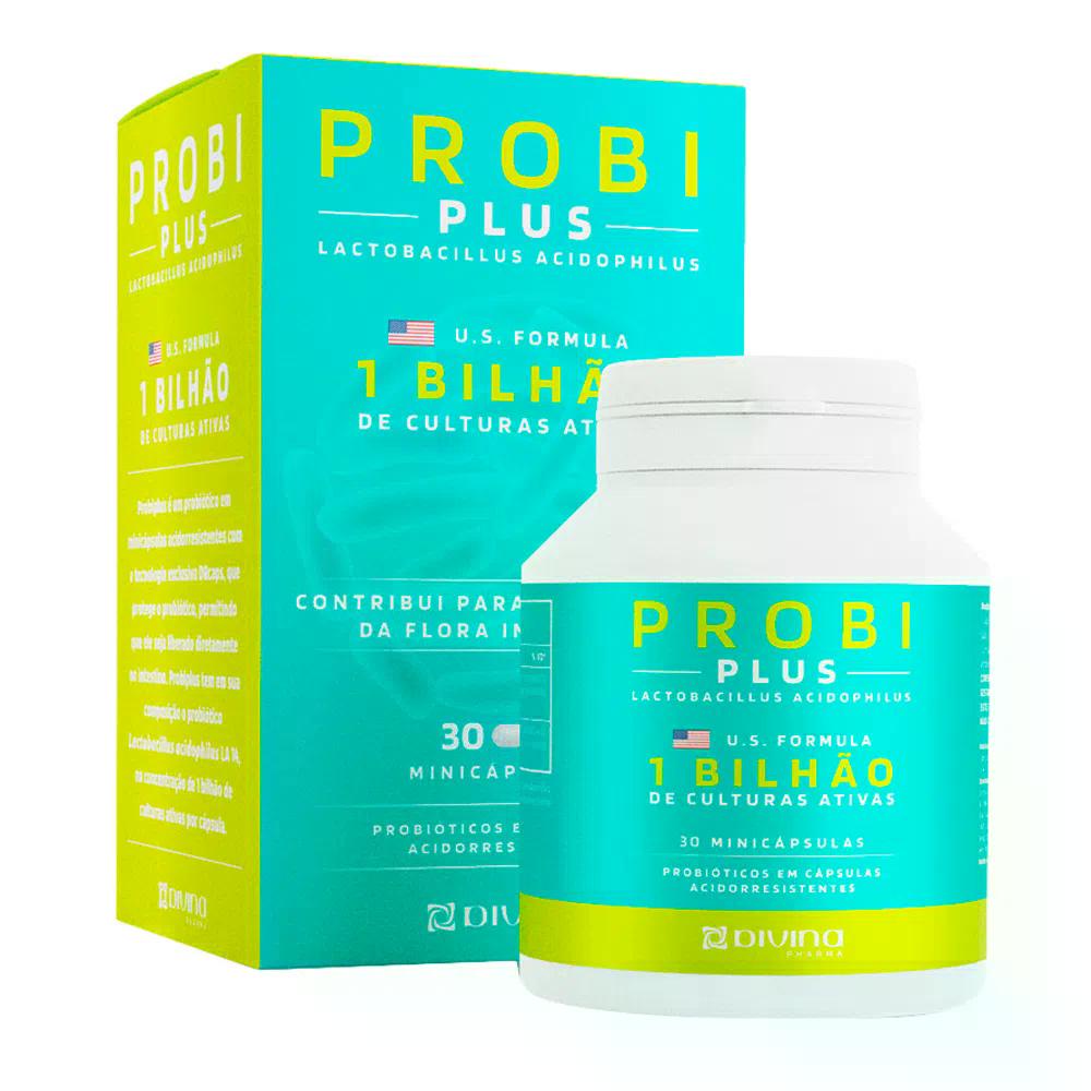 Suplemento Probiótico ProbiPlus 1Bi 30 Minicápsulas | Shopee Brasil