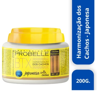 Botox Harmonização Solta Cachos Japonesa - Desmaia Cabelo200g Probelle LANÇAMENTO
