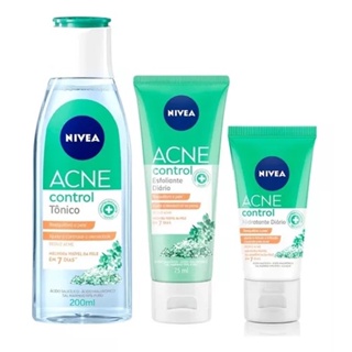 Kit Nivea Acne Control Esfoliante + Tônico + Hidratante