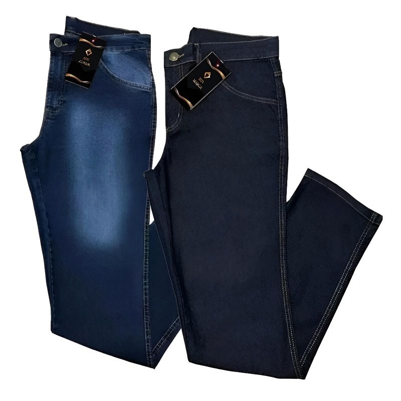 KIT 2 Calça jeans Skinny Com lycra qualidade Premium Gold