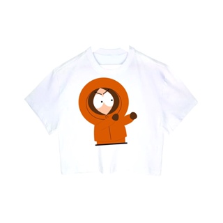 Cropped Raglan Feminino Tumblr blogueira South Park Kenny