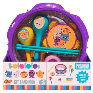 Instrumentos Musicais Bolofofos A Bandinha F01159 - Fun