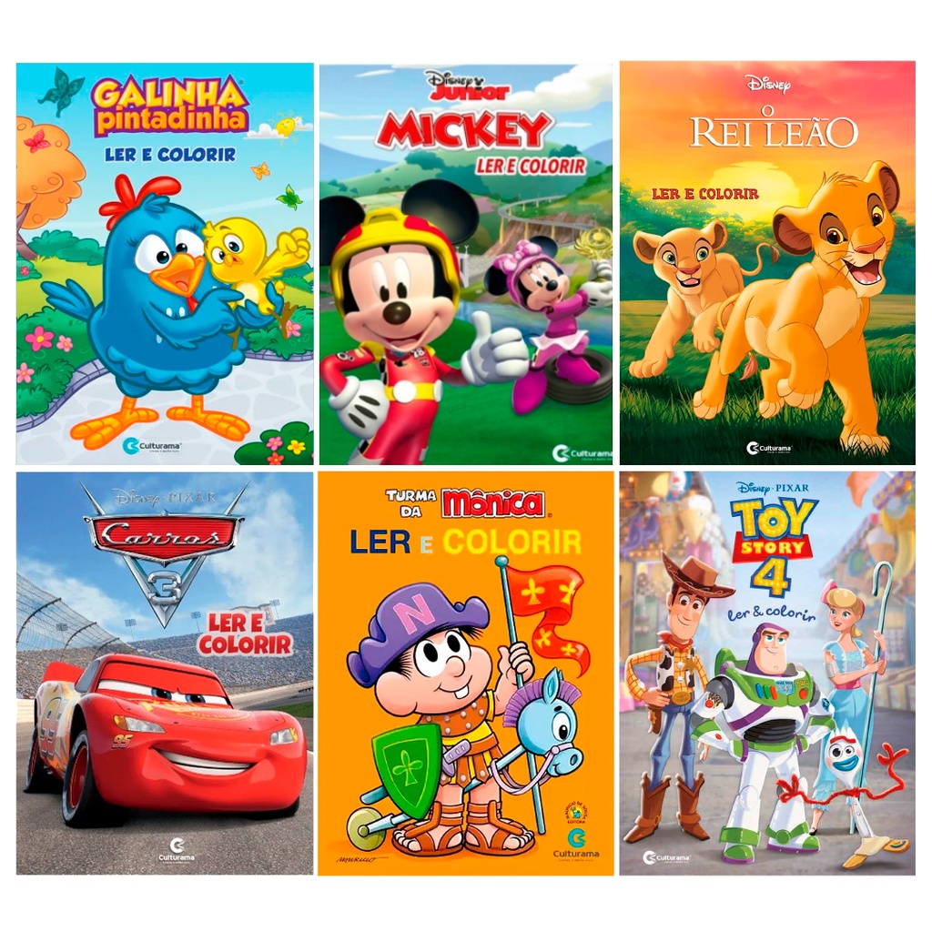 Kit Ler e Colorir: 10 Revistas Encantadoras para Colorir e Explorar ...