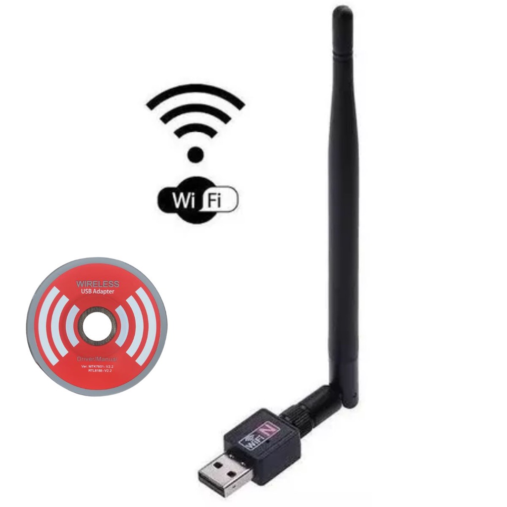 Adaptador Receptor Wireless Usb Wifi 1200mbps Pc E Notebook