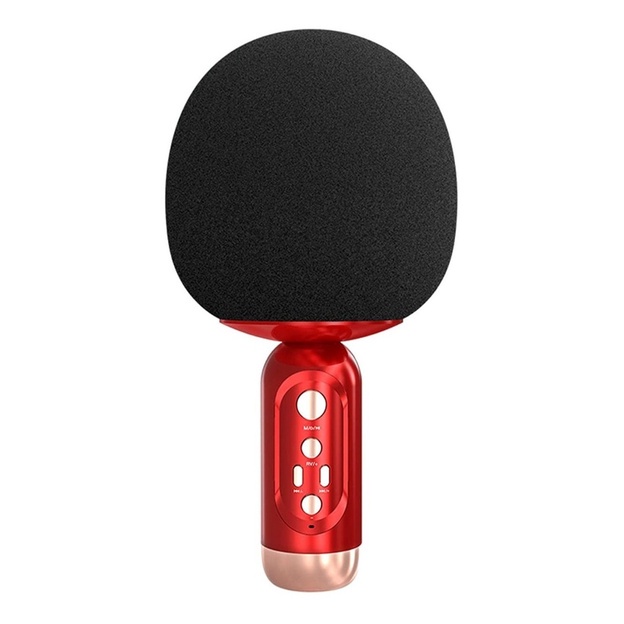 Microfone Bluetooth Sem Fio Youtuber Karaoke Big Eggs K2 | Shopee Brasil