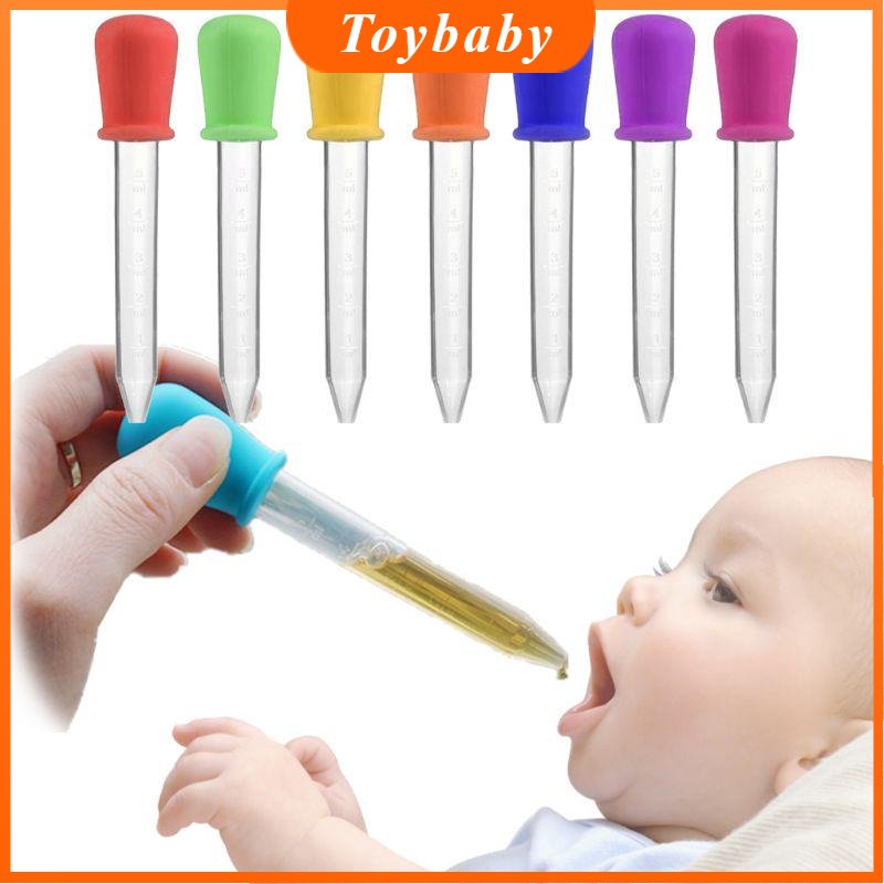 Pipeta De silicone De 5 ml Conta-Gotas Líquido Alimentador De Alimentos ...