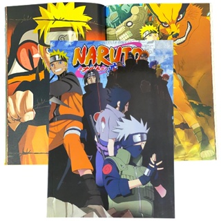 Kit 5 Cadernos Naruto Shippuden + Caderno Desenho Naruto - sd em