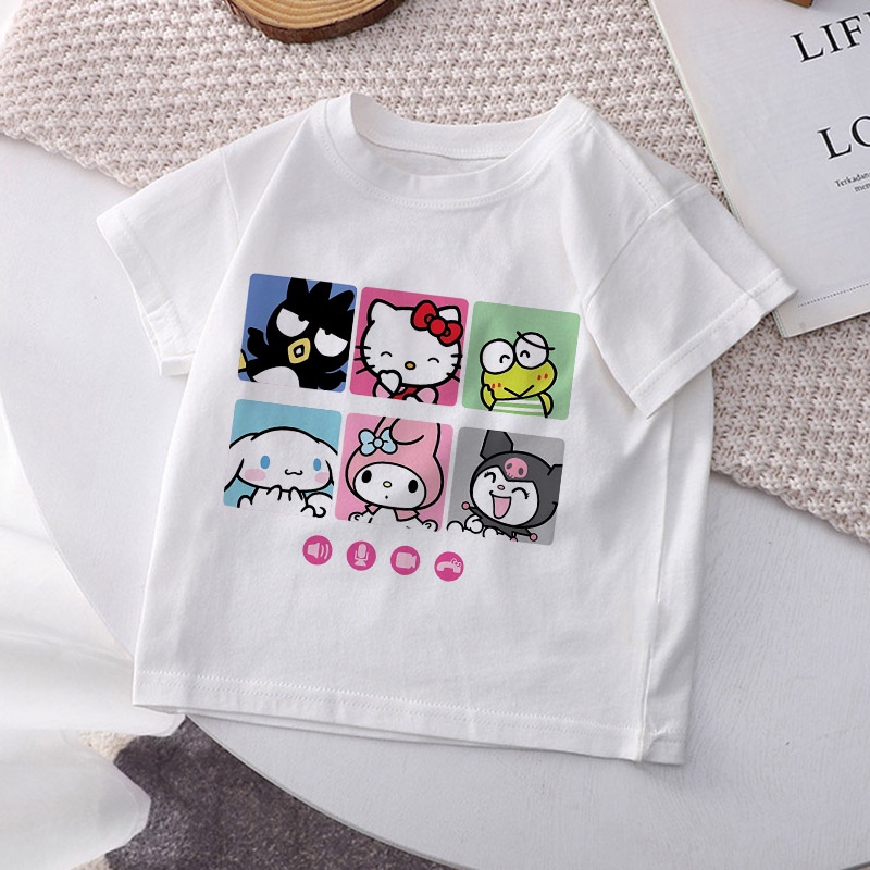 Kawaii Y2k Cartoon T-Shirt - Kawaii Fashion Shop