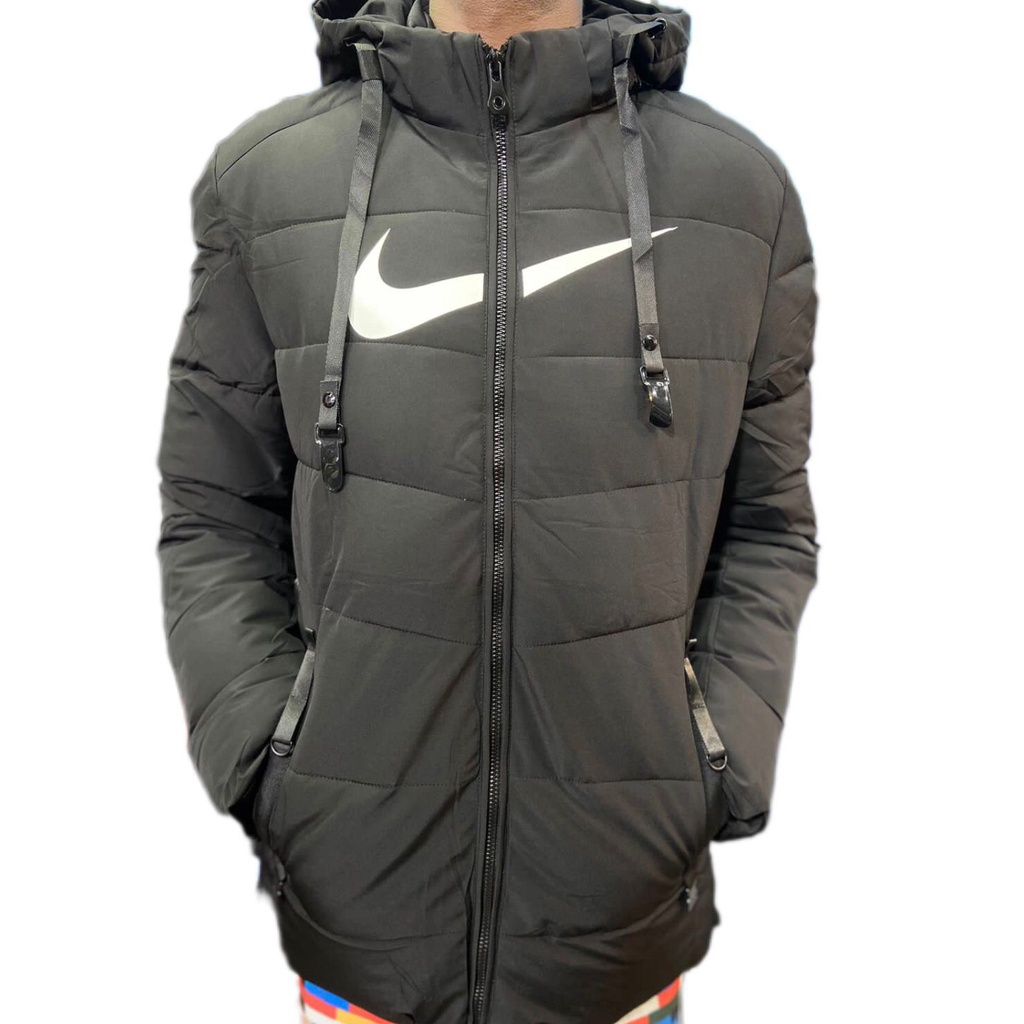 Nike Bobojaco masculino preto com aquecedor interno | Shopee Brasil