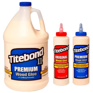 Kit Cola para Madeira Original e II Premium 473ml e II Premium 4,1Kg Titebond