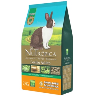 Ração Para Coelho Adulto Nutrópica 2,5kg