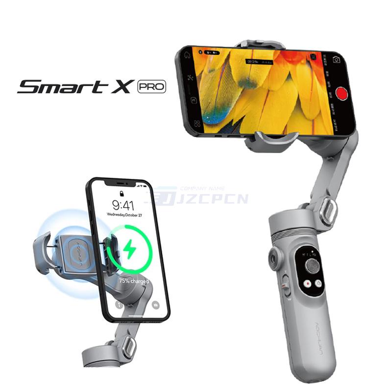 AOCHUAN Smart X Pro Smartphone Portátil Gimbal 3 Eixos Com Carregamento Sem Fio Para IPhone 15 14 13 12 11 Max Galaxy Android