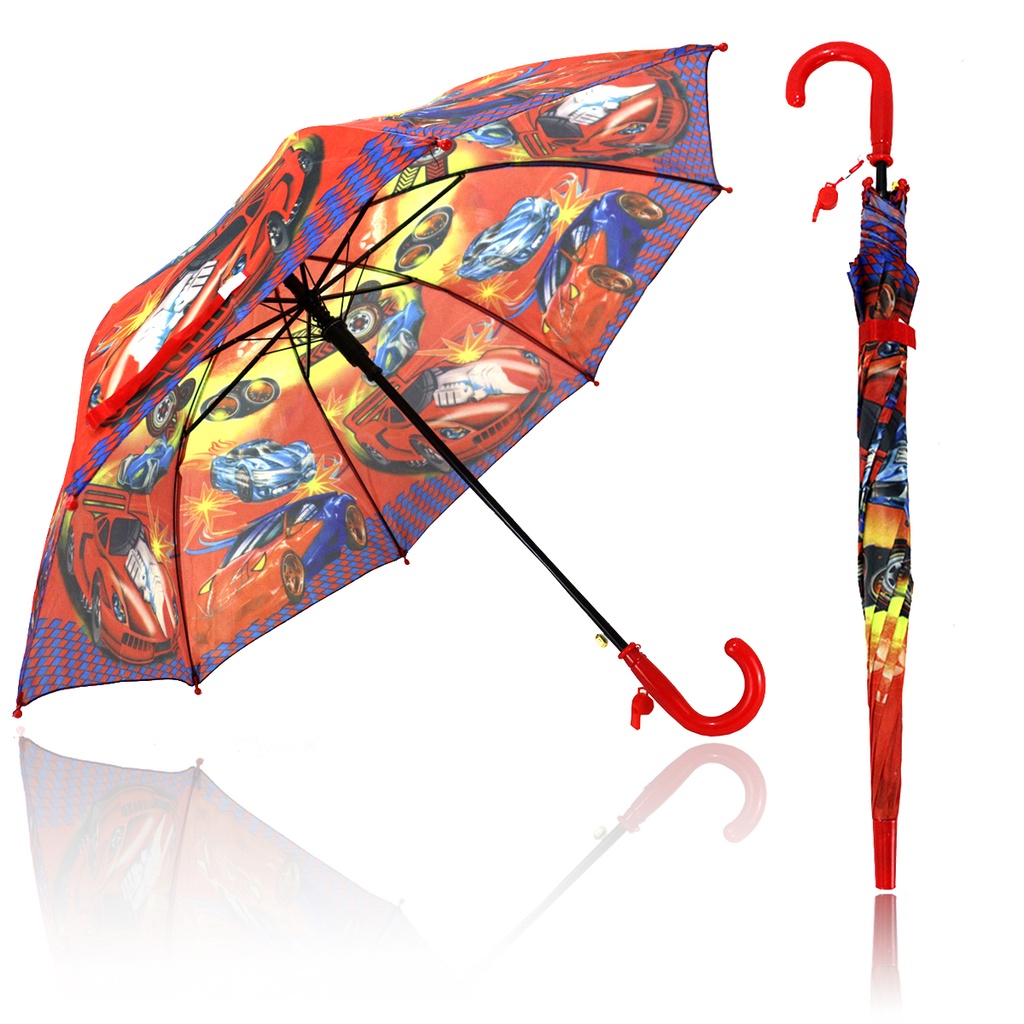 Guarda-Chuva Automático Infantil Masculino, Menino | Carros, Motos, Avião e Personagens