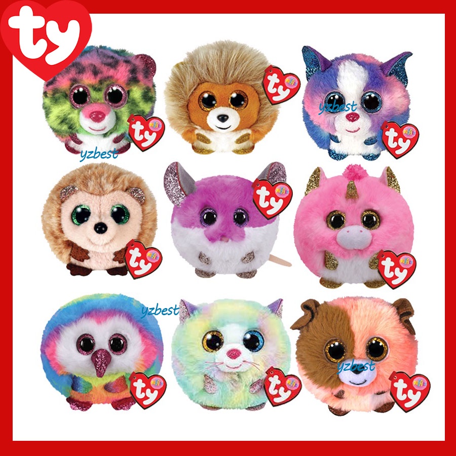 Ty Beanie Boos Puffies Tabitha The Cat Plush Toys Shopee Brasil