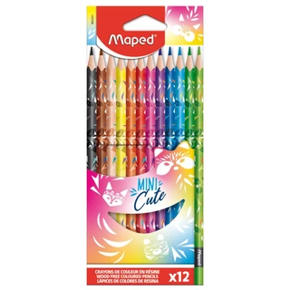 Lápis de cor Mini Cute 12 cores 862201 Maped