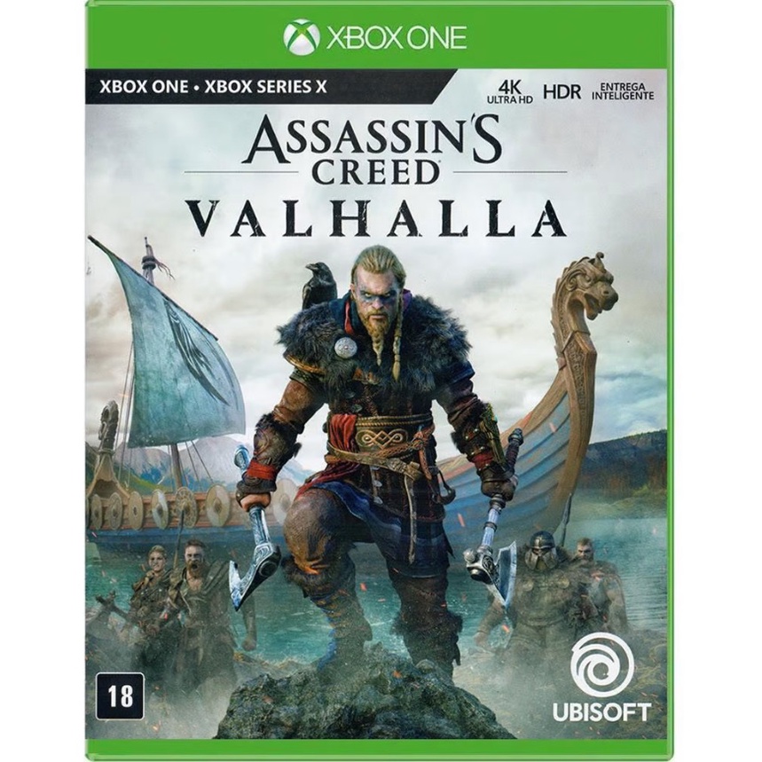 Assassin´s Creed Valhalla Mídia Física Xbox One (USADO)