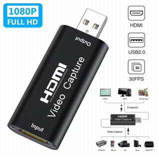 4K Entrada 1080P Saída HDMI para USB 2.0 Captura de Video Celular, video game, live etc