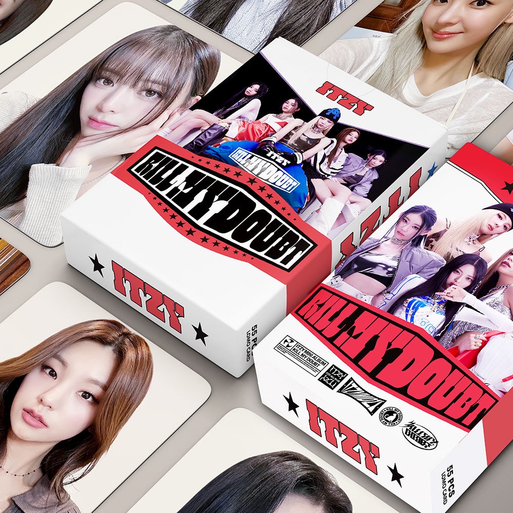555pcs/box ITZY Novo Álbum Mata Meu DOUBT Photocard Chaeryeong
