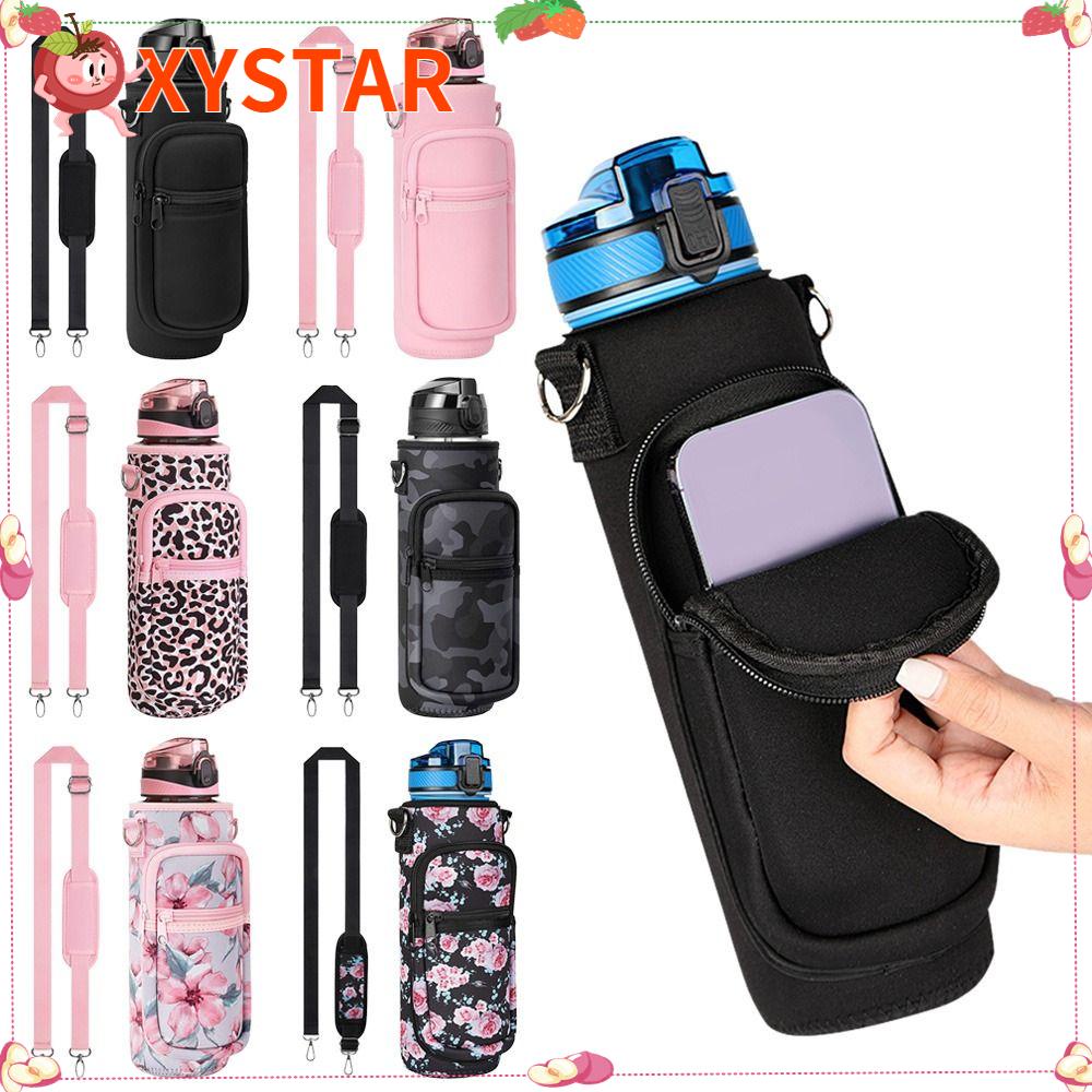 XYSTAR Water Tampa Da Garrafa Esporte Ao Ar Livre Com Alça Ajustável Acessórios Para Bebidas Saco Isolado