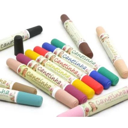 12 cores demon slayer kimetsu não yaiba anime rotativa pastel óleo lápis  colorido graffiti caneta para