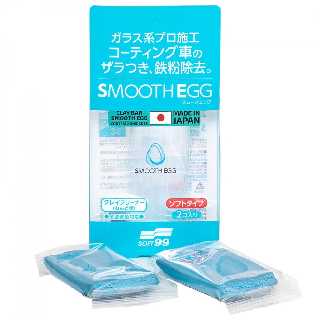 SMOOTH EGG CLAY BAR 2X 50G - SOFT99