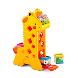Girafa Com Blocos Peek A Blocks Fisher Price - Mattel