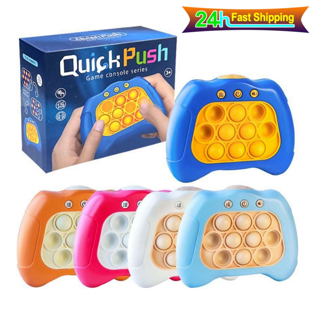 Jogo Competitivo Quick Push Bubble, Console Series Fidget Toy