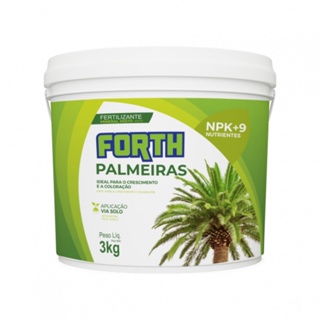 Adubo para Palmeiras 3kg Forth Jardim Todas as Espécies