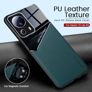 Xiomi 13 Lite 5G Capa Magnética De Couro Para Xiaomi Mi 13Lite Light 5G 6.55 " TPU Fundas De Estrutura Macia À Prova De Choque