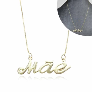 Choker De Ouro 18K Colar Feminino Mãe Elegante 45cm Banhado a Ouro em Oferta na Shopee