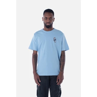 Camiseta Overcome "The Great Wave" Azul Bebê