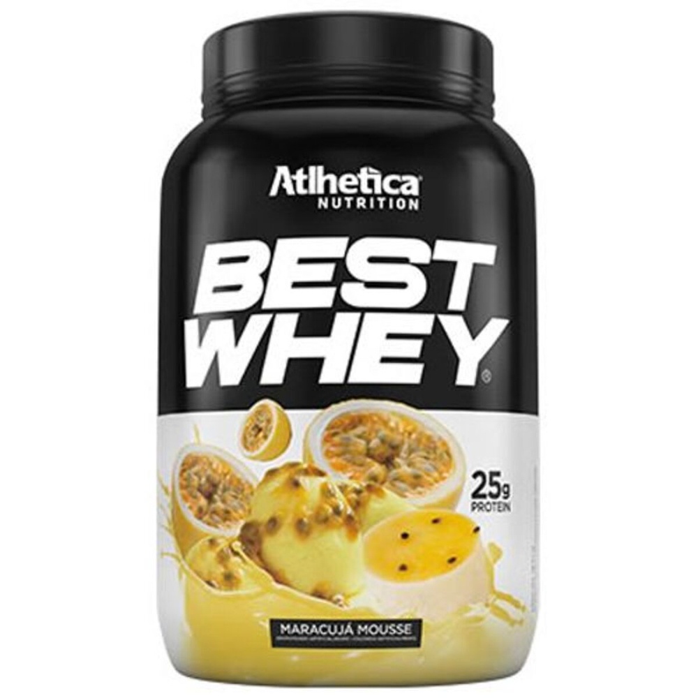 Best Whey – 900g Mousse de Maracujá – Atlhetica Nutrition