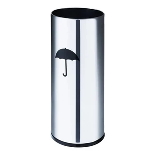 Porta Guarda Chuva Cesto Suporte Loja Aço Inox 45cm Altura Entrada