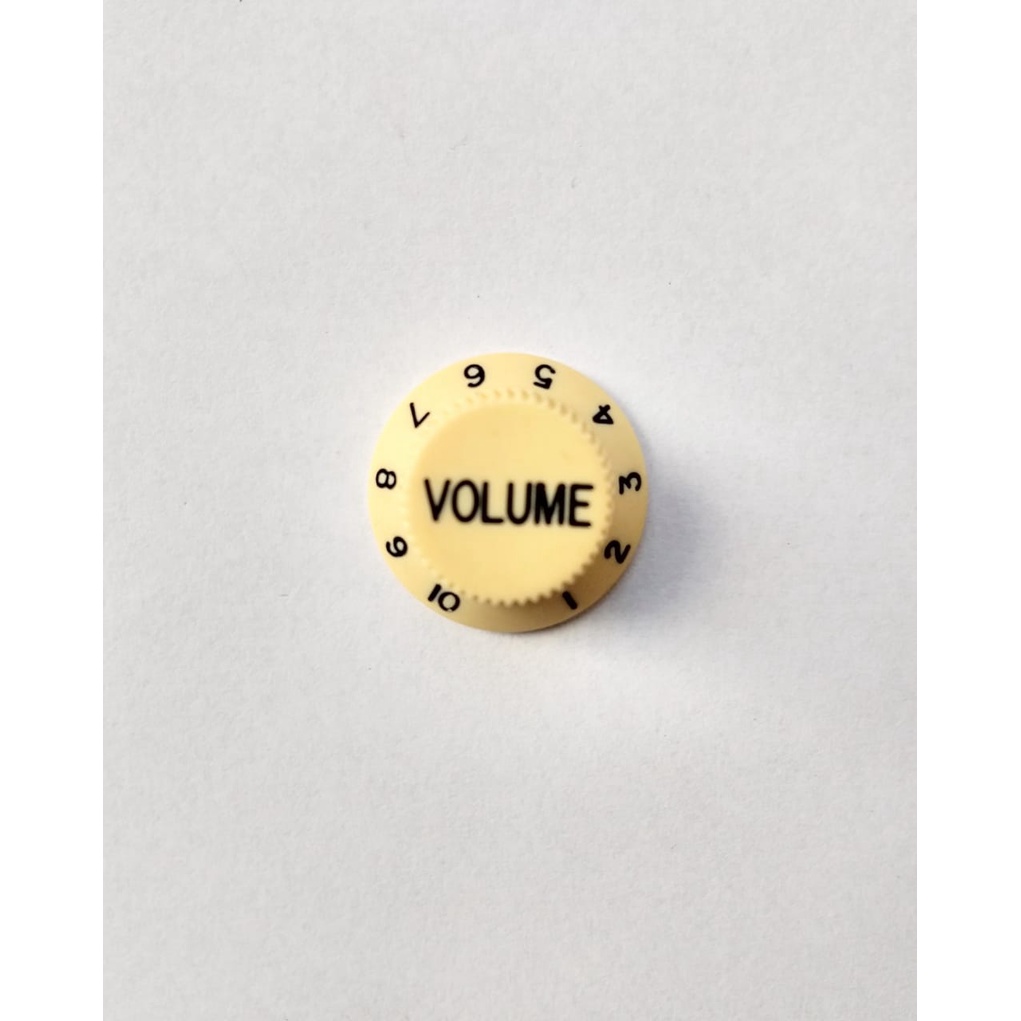 KNOB CONDOR VOLUME - AGED WHITE KPV25WH