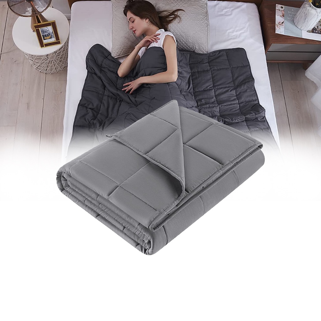 Cobertor Ponderado Pesado 9 Kg Alivio De Ansiedade Autismo | Shopee Brasil